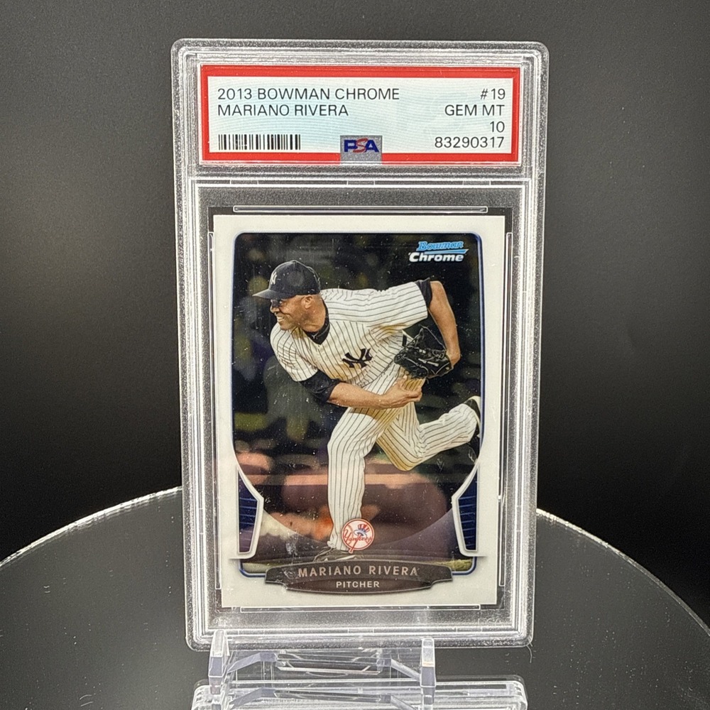 2012 Topps Chrome Mariano Rivera #150 PSA 10 GEM MT HOF Yankees